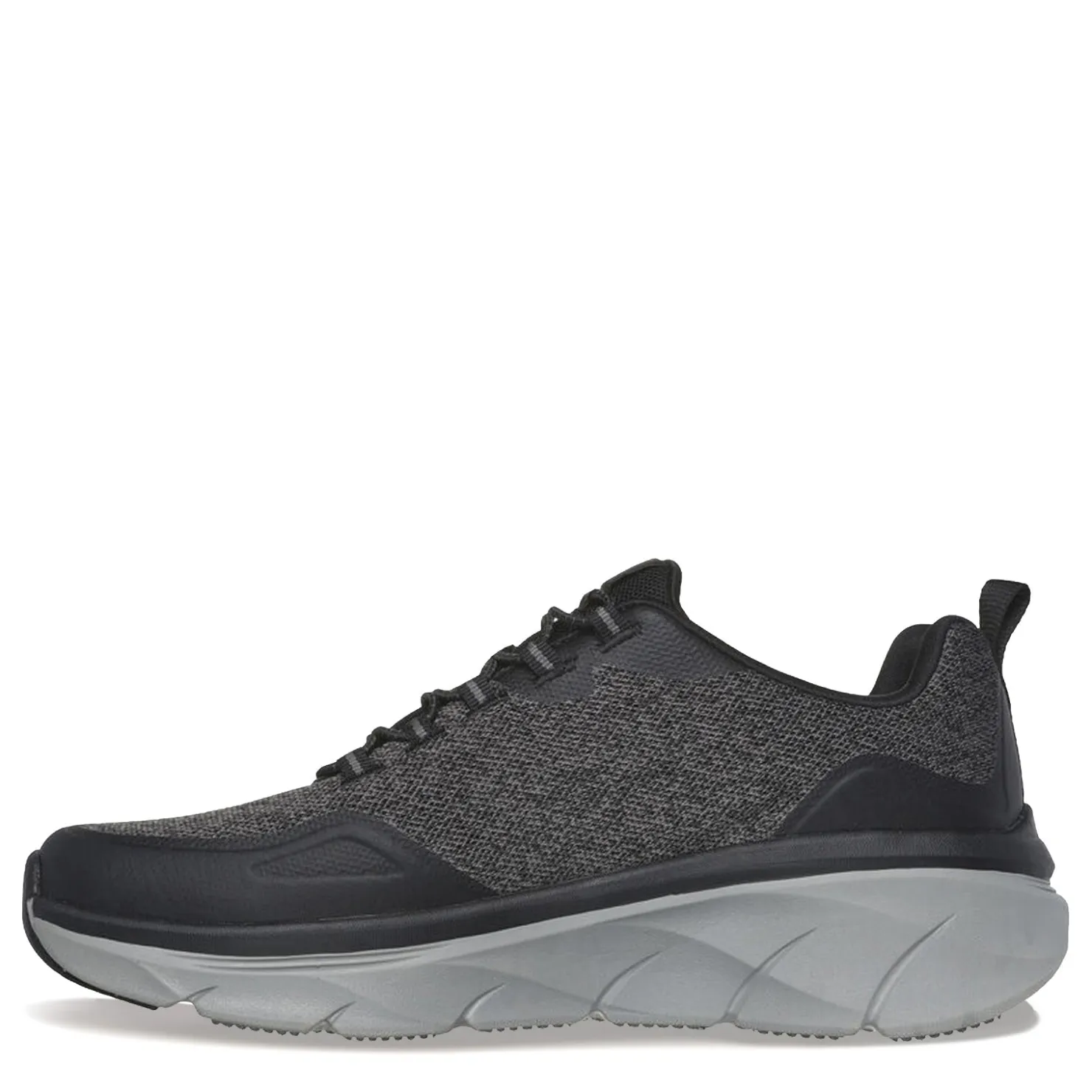 Sneakers & Athletics*Skechers Men's , Relaxed Fit: D'Lux Walker 2.0 - Steadyway Walking Shoe - Extra Wide Width Black/Charcoal