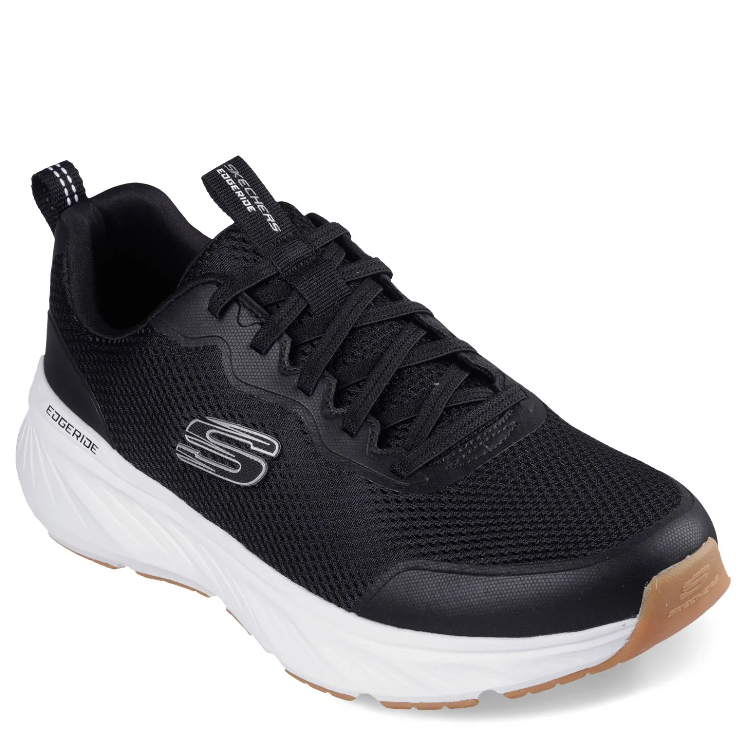 Sneakers & Athletics*Skechers Men's , Relaxed Fit: Edgeride - Rekze Sneaker Black/White