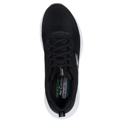 Sneakers & Athletics*Skechers Men's , Relaxed Fit: Edgeride - Rekze Sneaker Black/White