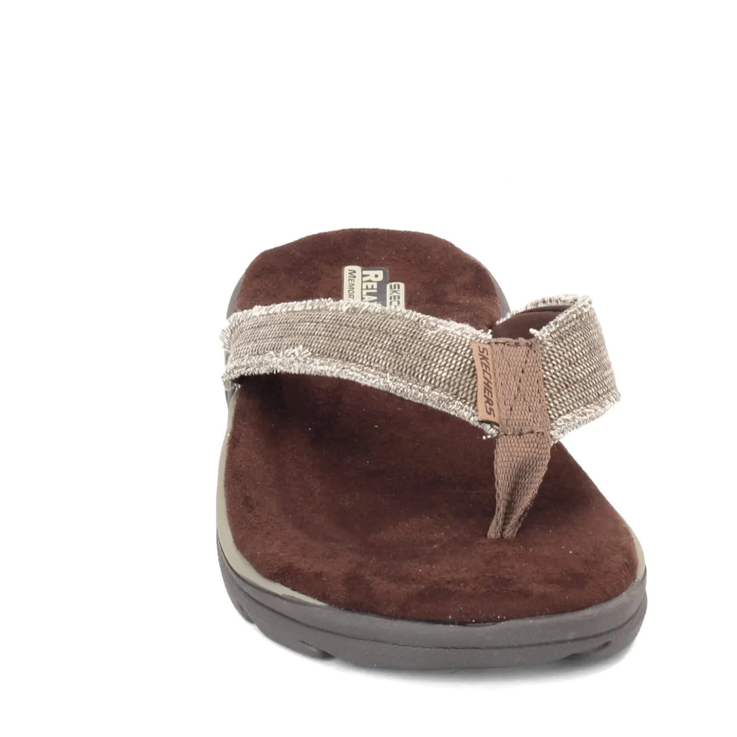 Sandals*Skechers Men's , Relaxed Fit: Supreme - Bosnia Sandal Chocolate