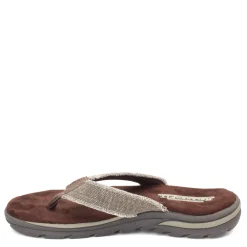 Sandals*Skechers Men's , Relaxed Fit: Supreme - Bosnia Sandal Chocolate