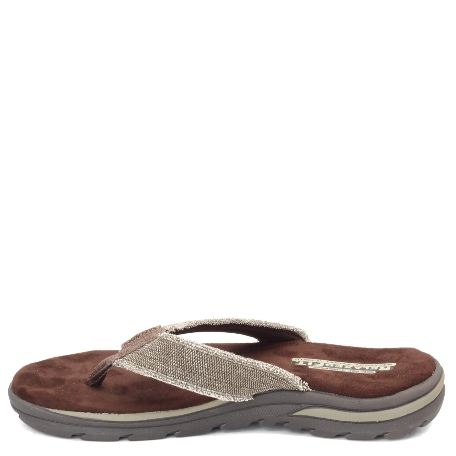 Sandals*Skechers Men's , Relaxed Fit: Supreme - Bosnia Sandal Chocolate