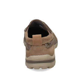 Slip-On Shoes*Skechers Men's , Relaxed Fit: Superior - Milford Slip-On Light Brown