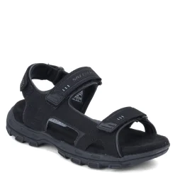 Sandals*Skechers Men's , Relaxed Fit: Conner - Louden Sandal Black