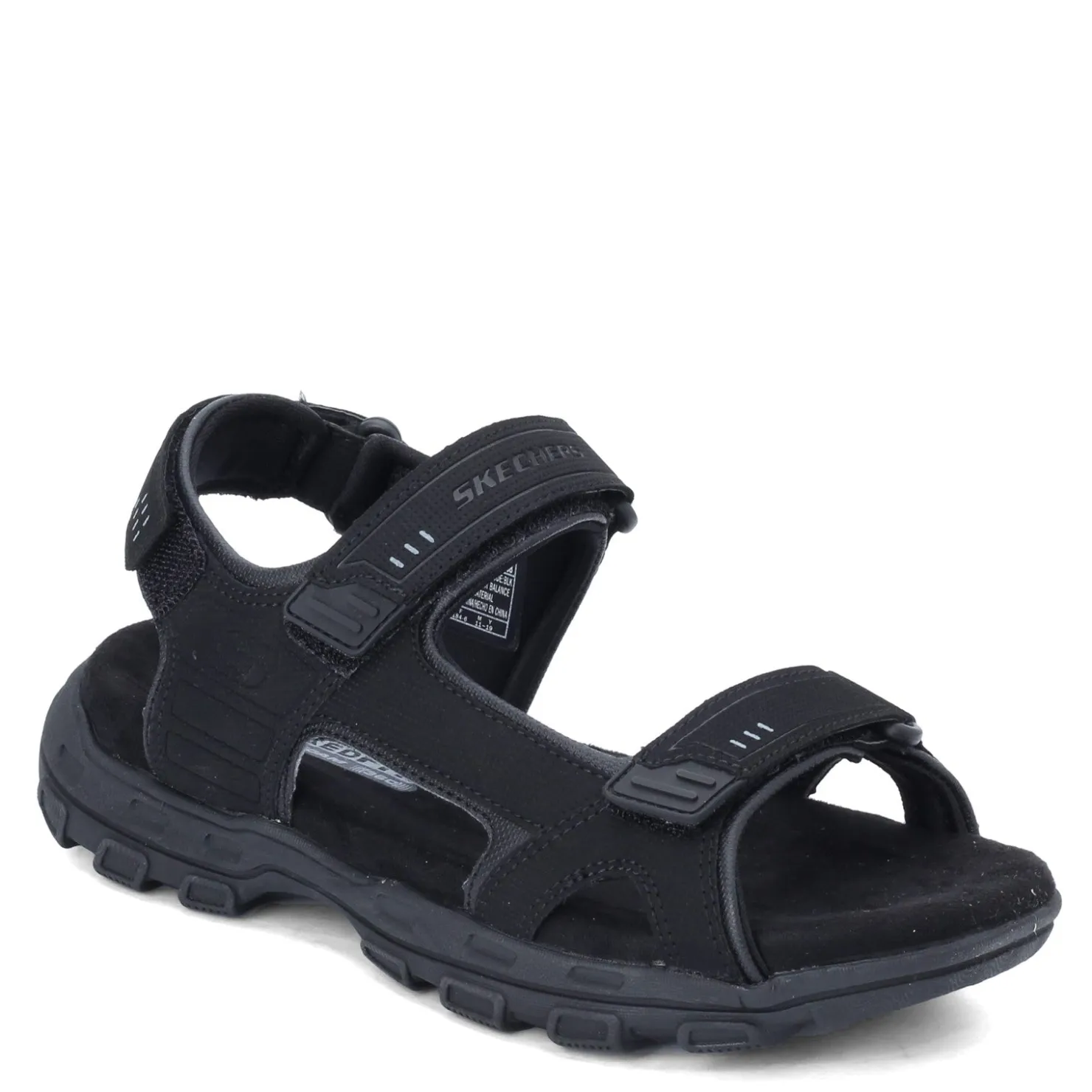 Sandals*Skechers Men's , Relaxed Fit: Conner - Louden Sandal Black