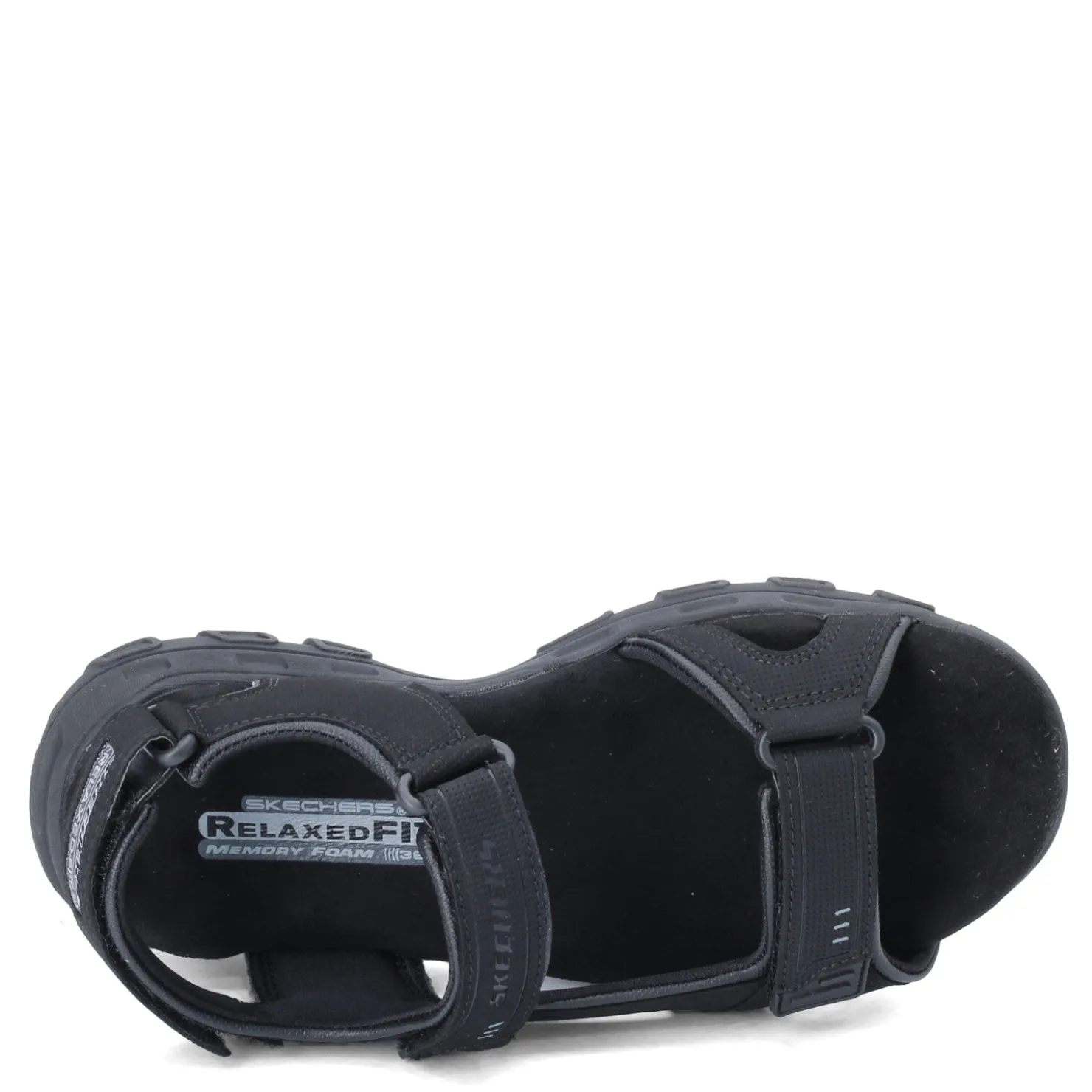 Sandals*Skechers Men's , Relaxed Fit: Conner - Louden Sandal Black