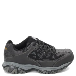 Work & Safety*Skechers Work Men's Skechers, Relaxed Fit: Cankton ST Work Shoe - Wide Width Black/Charcoal