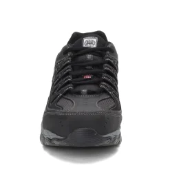 Sneakers & Athletics*Skechers Work Men's Skechers, Relaxed Fit: Cankton ST Work Shoe - Wide Width Black/Charcoal
