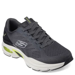 Walking*Skechers Men's , Skech-Air Ventura Walking Shoe Charcoal/Lime
