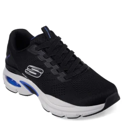 Walking*Skechers Men's , Skech-Air Ventura Sneaker - Wide Width Black/Blue