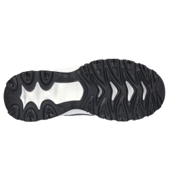 Walking*Skechers Men's Slip-ins: After Burn - Grill Captain Sneaker - Extra Wide Width White/Navy