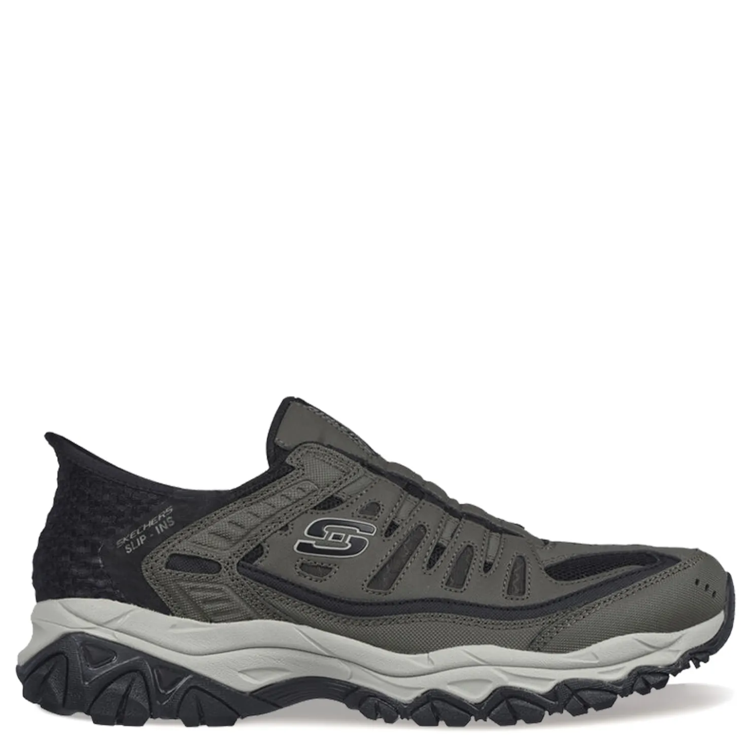 Sneakers & Athletics*Skechers Men's , Slip-ins: After Burn M. Fit - Ridgeburn Sneaker Brown