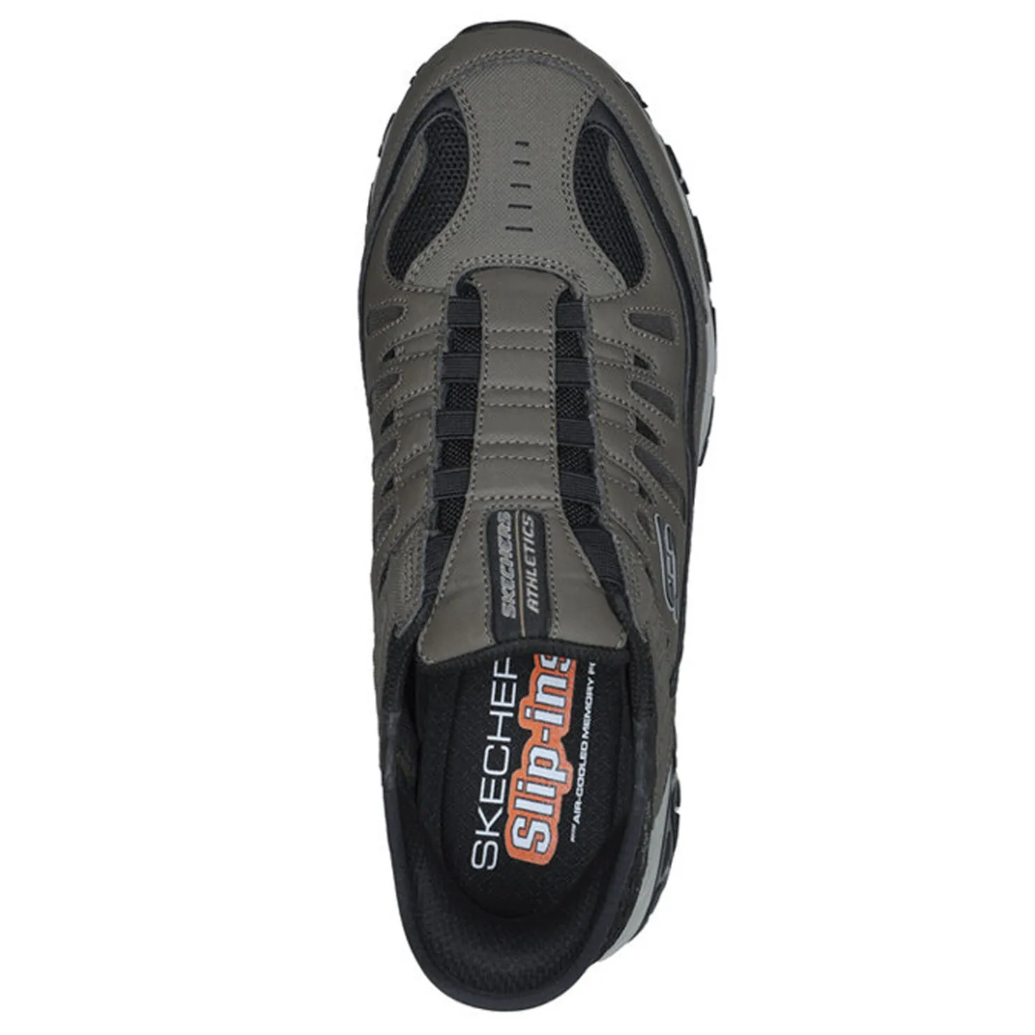 Sneakers & Athletics*Skechers Men's , Slip-ins: After Burn M. Fit - Ridgeburn Sneaker Brown