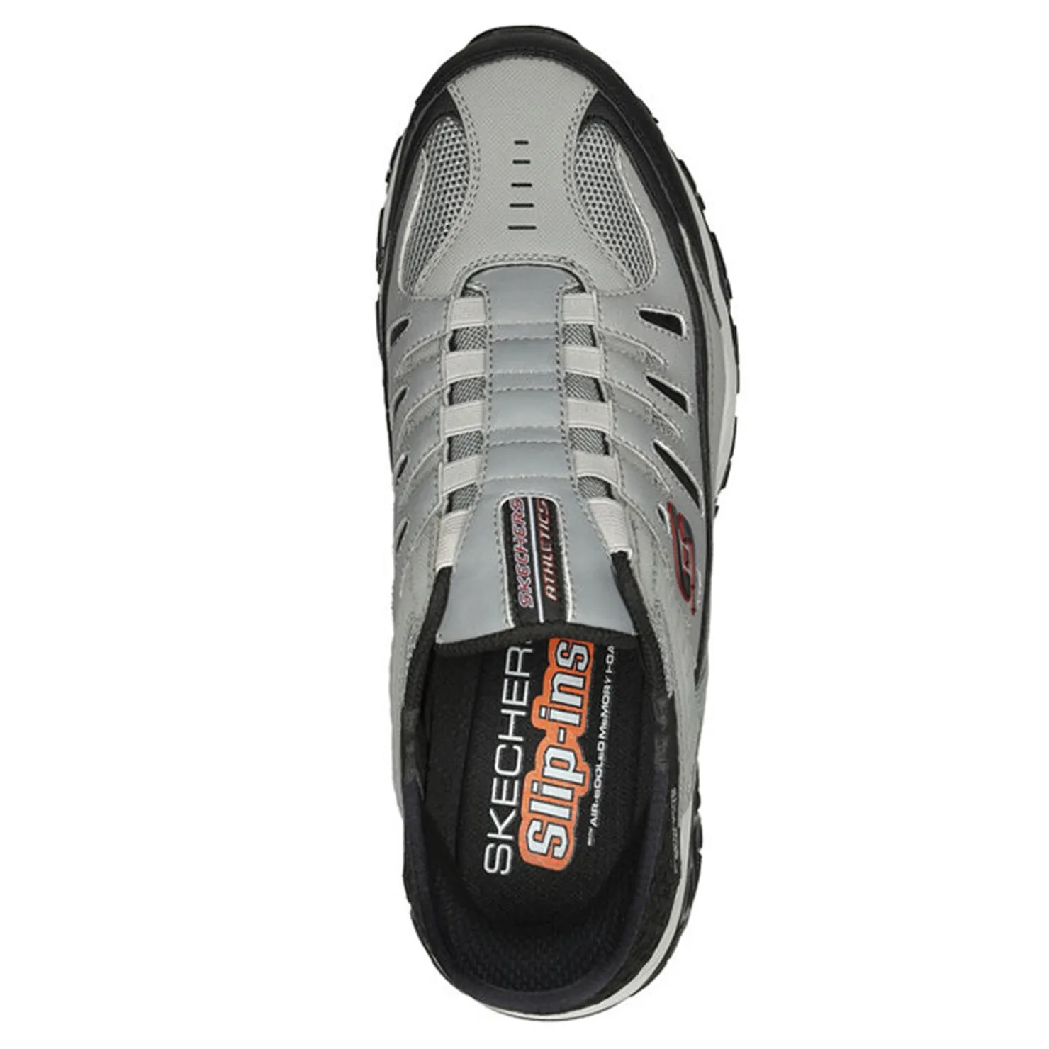 Sneakers & Athletics*Skechers Men's , Slip-ins: After Burn M. Fit - Ridgeburn Sneaker Grey/Black