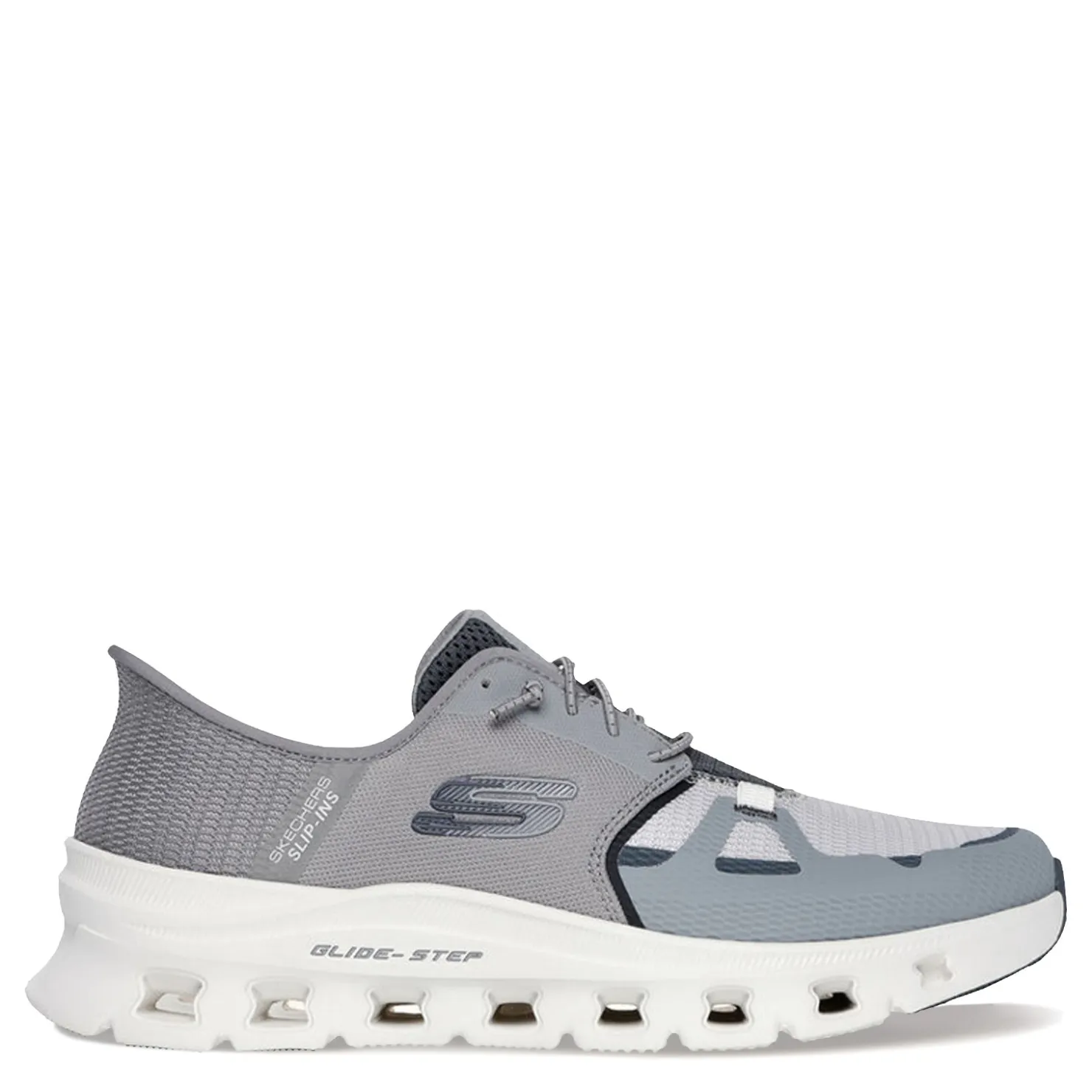 Walking*Skechers Men's , Slip-ins: Glide-Step Pro Walking Shoe Grey/Charcoal