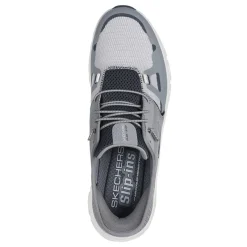 Walking*Skechers Men's , Slip-ins: Glide-Step Pro Walking Shoe Grey/Charcoal