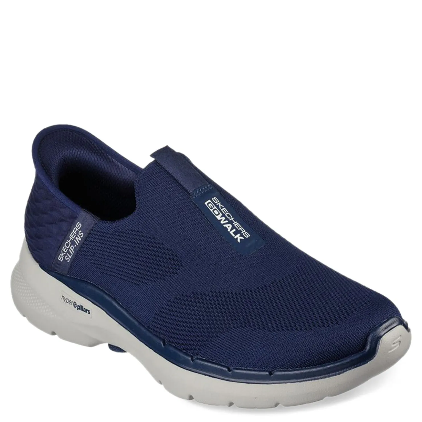 Walking*Skechers Men's , Slip-ins: GO WALK 6 - Easy On Sneaker Navy