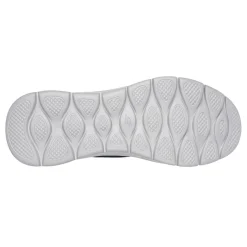 Walking*Skechers Men's , Slip-ins: GO WALK Flex - Hands Up Walking Shoe - Wide Width Navy And Grey