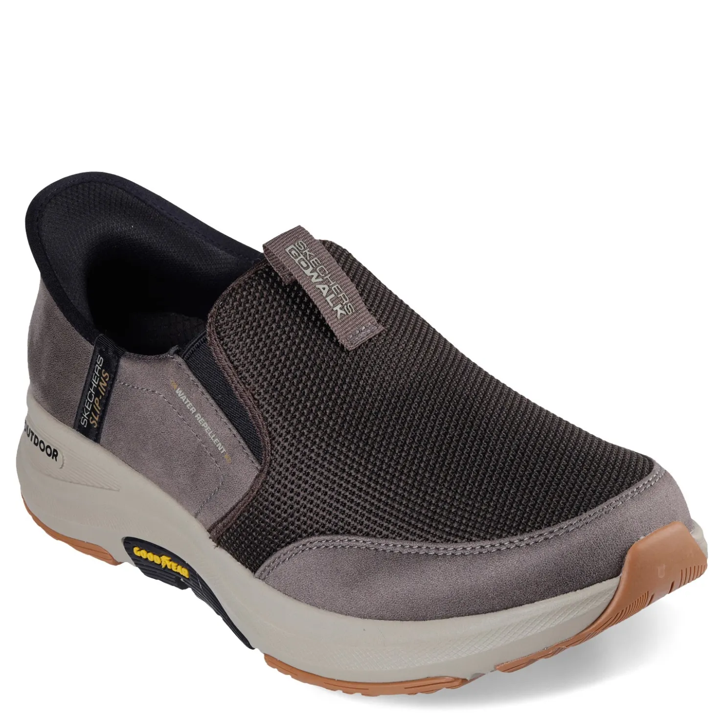 Walking*Skechers Men's , Slip-ins: GO WALK Outdoor - Andes II Hiking Shoe Brown