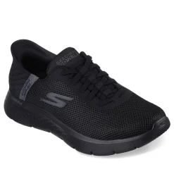 Walking*Skechers Men's , Slip-ins: GO WALK Flex - Hands Up Sneaker - Wide Width Black