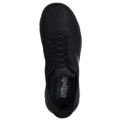 Walking*Skechers Men's , Slip-ins: GO WALK Flex - Hands Up Sneaker - Wide Width Black