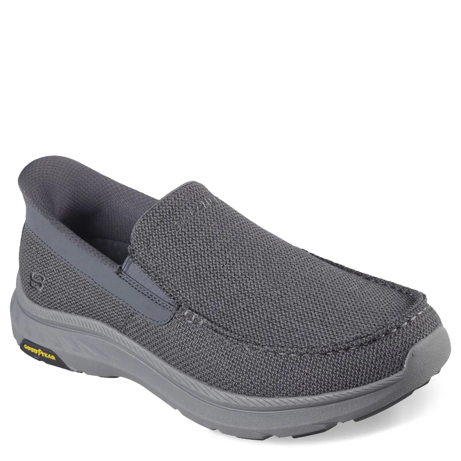 Sneakers & Athletics*Skechers Men's , Slip-ins: Pollard - Wilfred Sneaker Gray Mesh