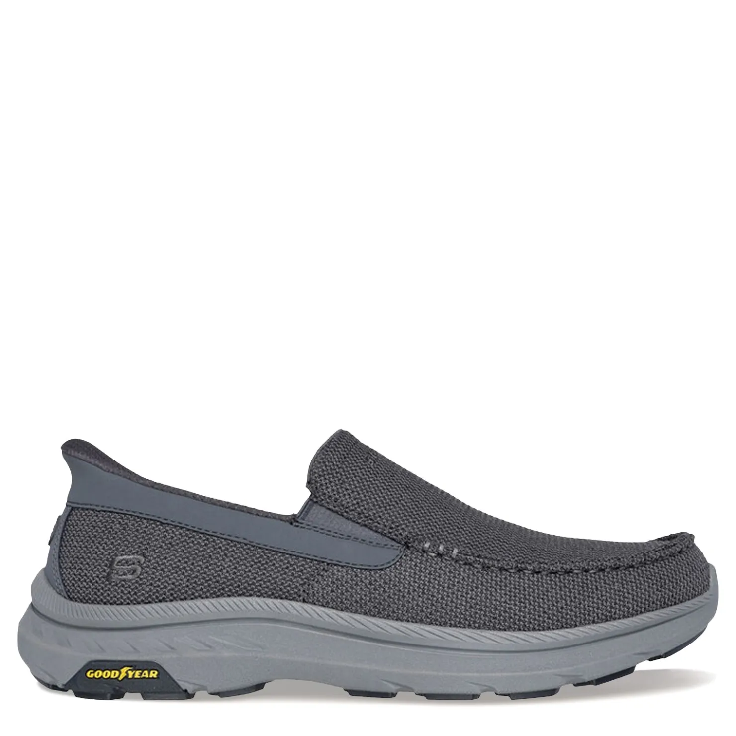 Sneakers & Athletics*Skechers Men's , Slip-ins: Pollard - Wilfred Sneaker Gray Mesh