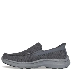 Sneakers & Athletics*Skechers Men's , Slip-ins: Pollard - Wilfred Sneaker Gray Mesh