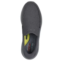Sneakers & Athletics*Skechers Men's , Slip-ins: Pollard - Wilfred Sneaker Gray Mesh