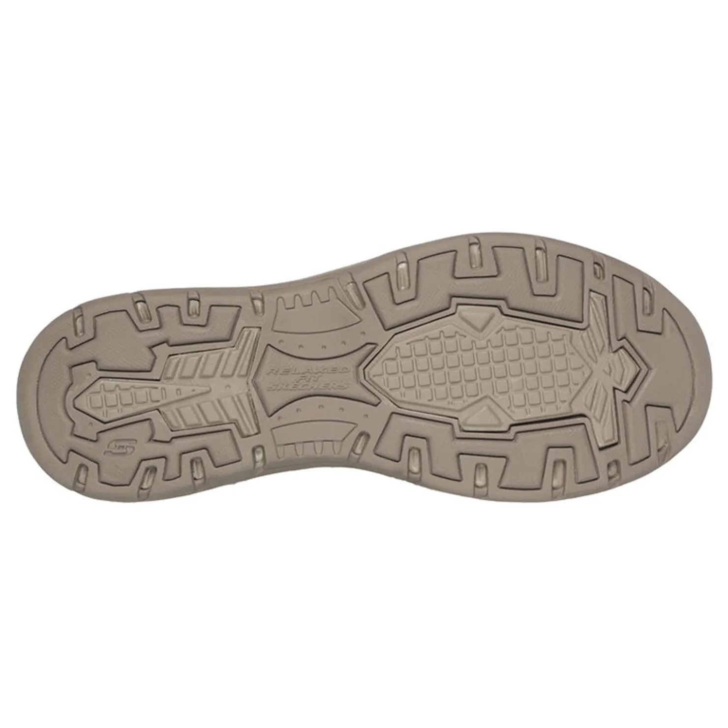Loafers*Skechers Men's , Slip-ins Relaxed Fit: Expected - Cayson Slip-On Khaki Canvas