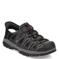 Sandals*Skechers Men's , Slip-ins Relaxed Fit: Tresmen - Norvick Sandal Black