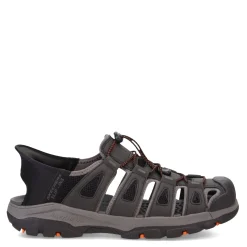 Sandals*Skechers Men's , Slip-ins Relaxed Fit: Tresmen - Norvick Sandal Black