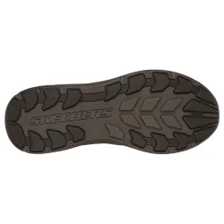 Loafers*Skechers Men's , Slip-ins: Relaxed Fit: Parson - Oswin Slip-On Cocoa Leather
