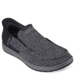 Loafers*Skechers Men's , Slip-ins Relaxed Fit: Melson - Bentin Slip-On Black