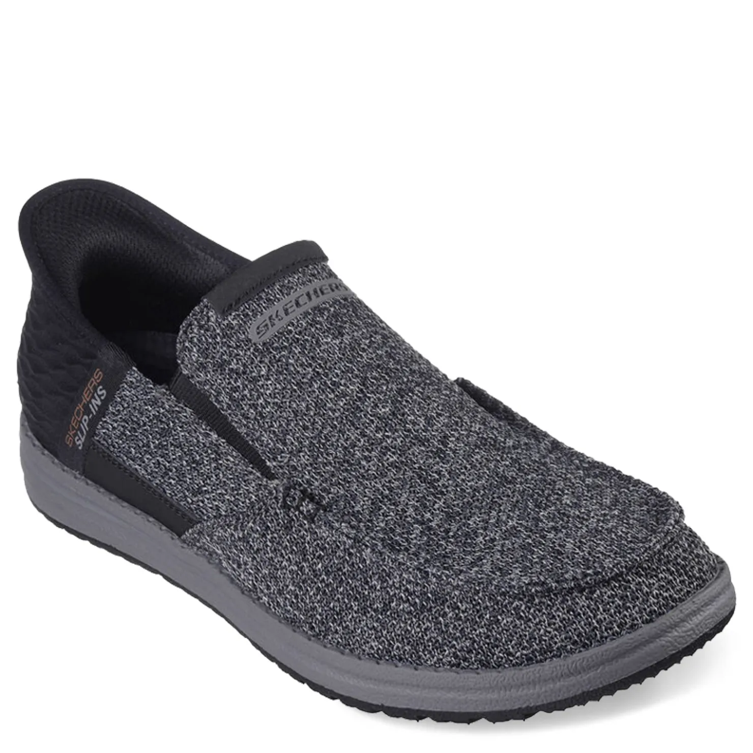 Loafers*Skechers Men's , Slip-ins Relaxed Fit: Melson - Bentin Slip-On Black