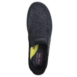 Loafers*Skechers Men's , Slip-ins Relaxed Fit: Melson - Bentin Slip-On Black