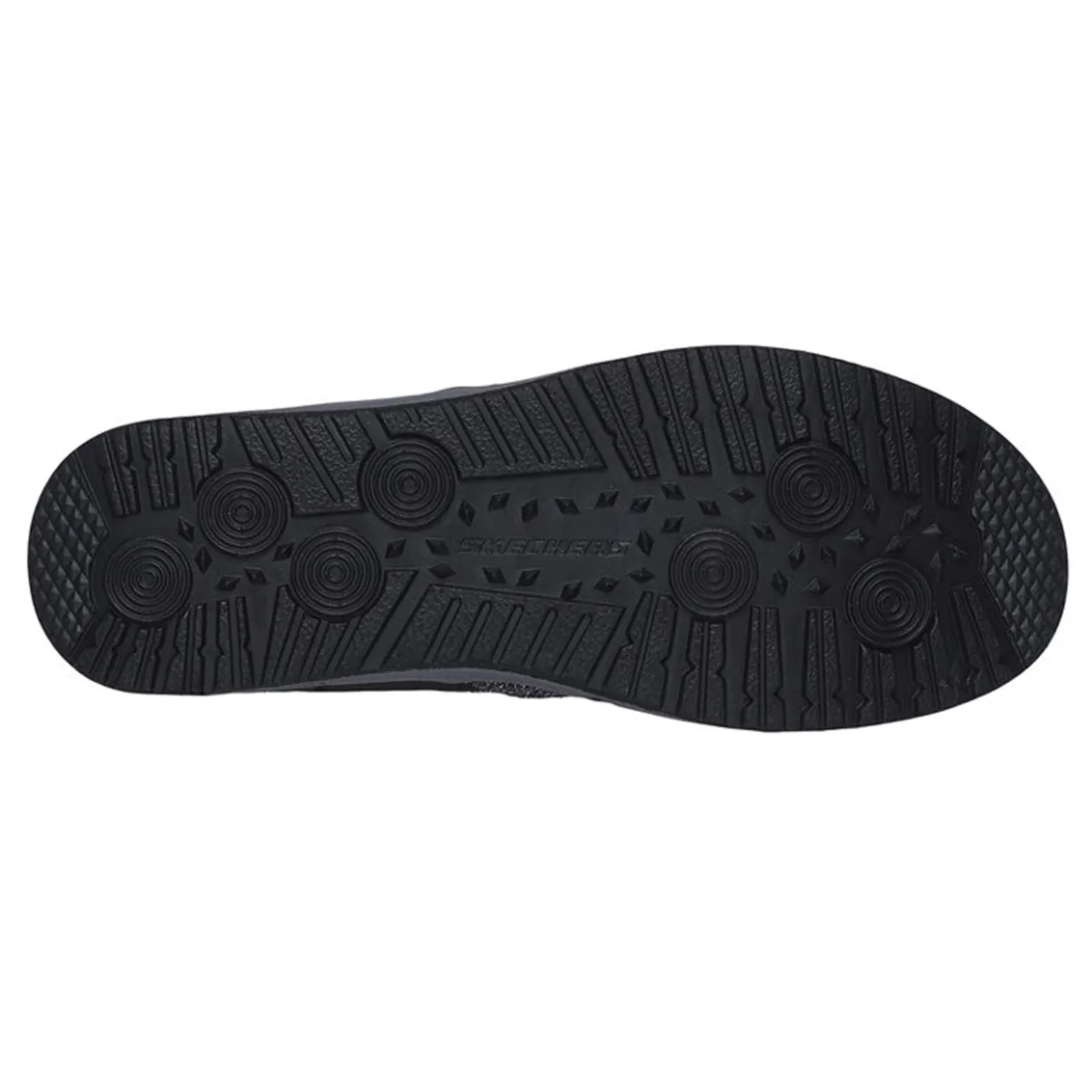 Loafers*Skechers Men's , Slip-ins Relaxed Fit: Melson - Bentin Slip-On Black