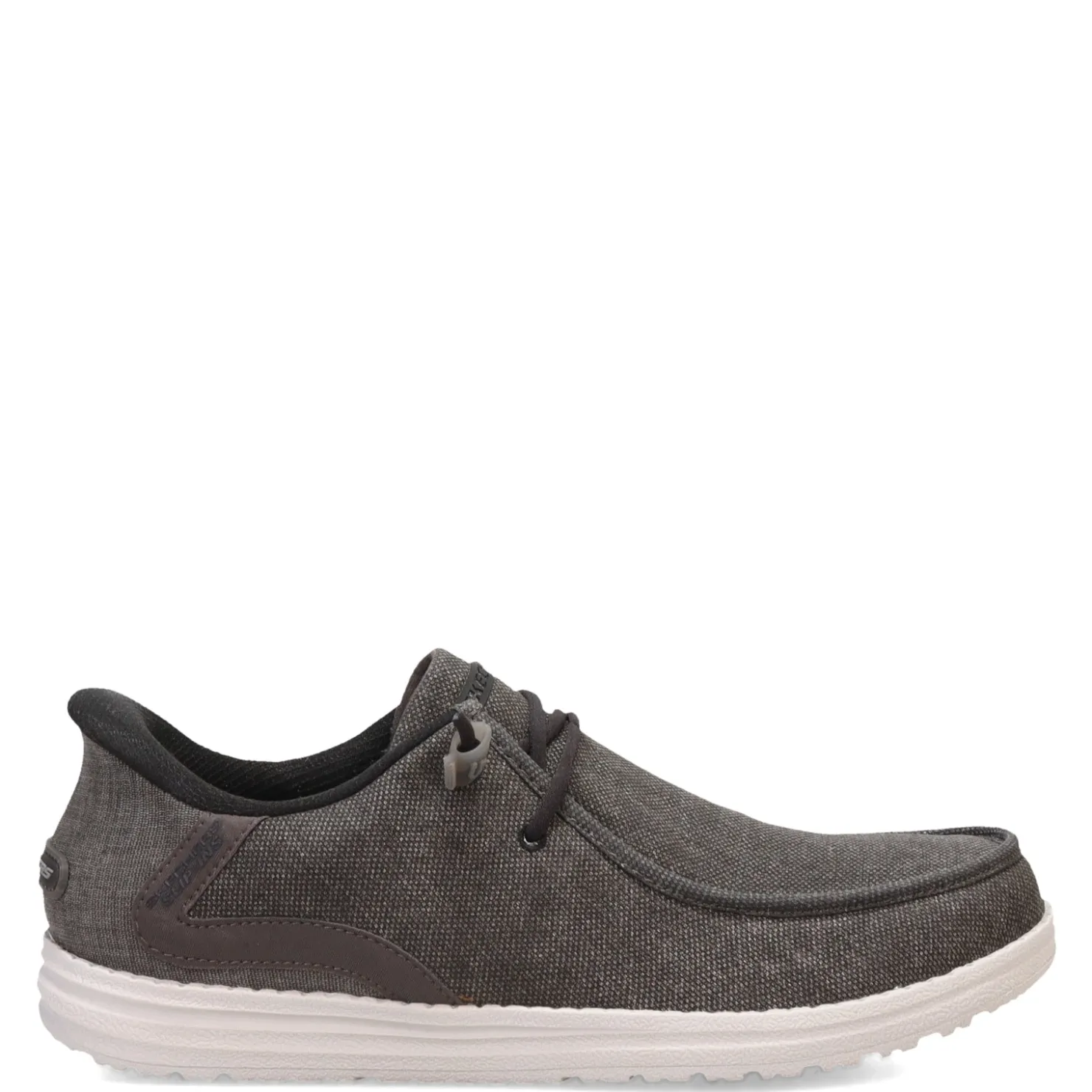 Sneakers & Athletics*Skechers Men's , Slip-ins Relaxed Fit: Melson - Coronado Slip-On Black Gray