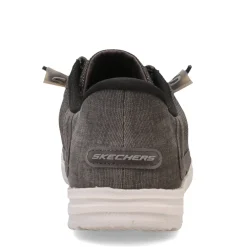 Sneakers & Athletics*Skechers Men's , Slip-ins Relaxed Fit: Melson - Coronado Slip-On Black Gray