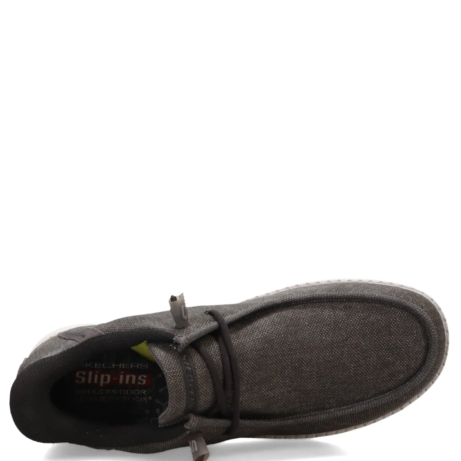 Sneakers & Athletics*Skechers Men's , Slip-ins Relaxed Fit: Melson - Coronado Slip-On Black Gray
