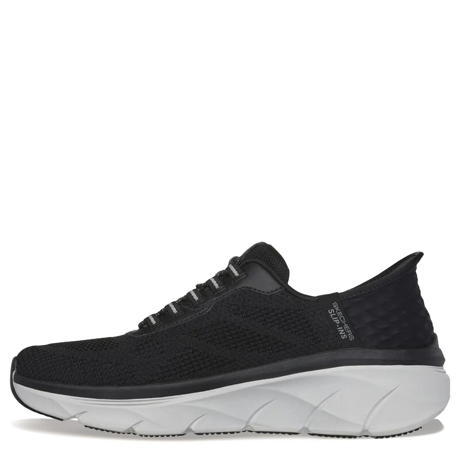 Sneakers & Athletics*Skechers Men's , Slip-ins Relaxed Fit: D'Lux Walker 2.0 - Rezinate Sneaker Black/Grey