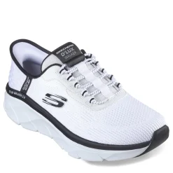 Sneakers & Athletics*Skechers Men's , Slip-ins Relaxed Fit: D'Lux Walker 2.0 - Rezinate Sneaker White/Black