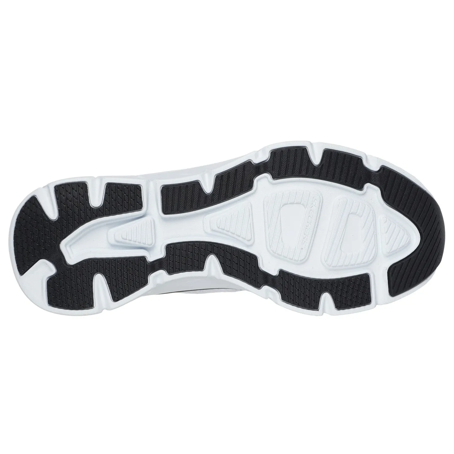 Walking*Skechers Men's , Slip-ins Relaxed Fit: D'Lux Walker 2.0 - Rezinate Sneaker White/Black