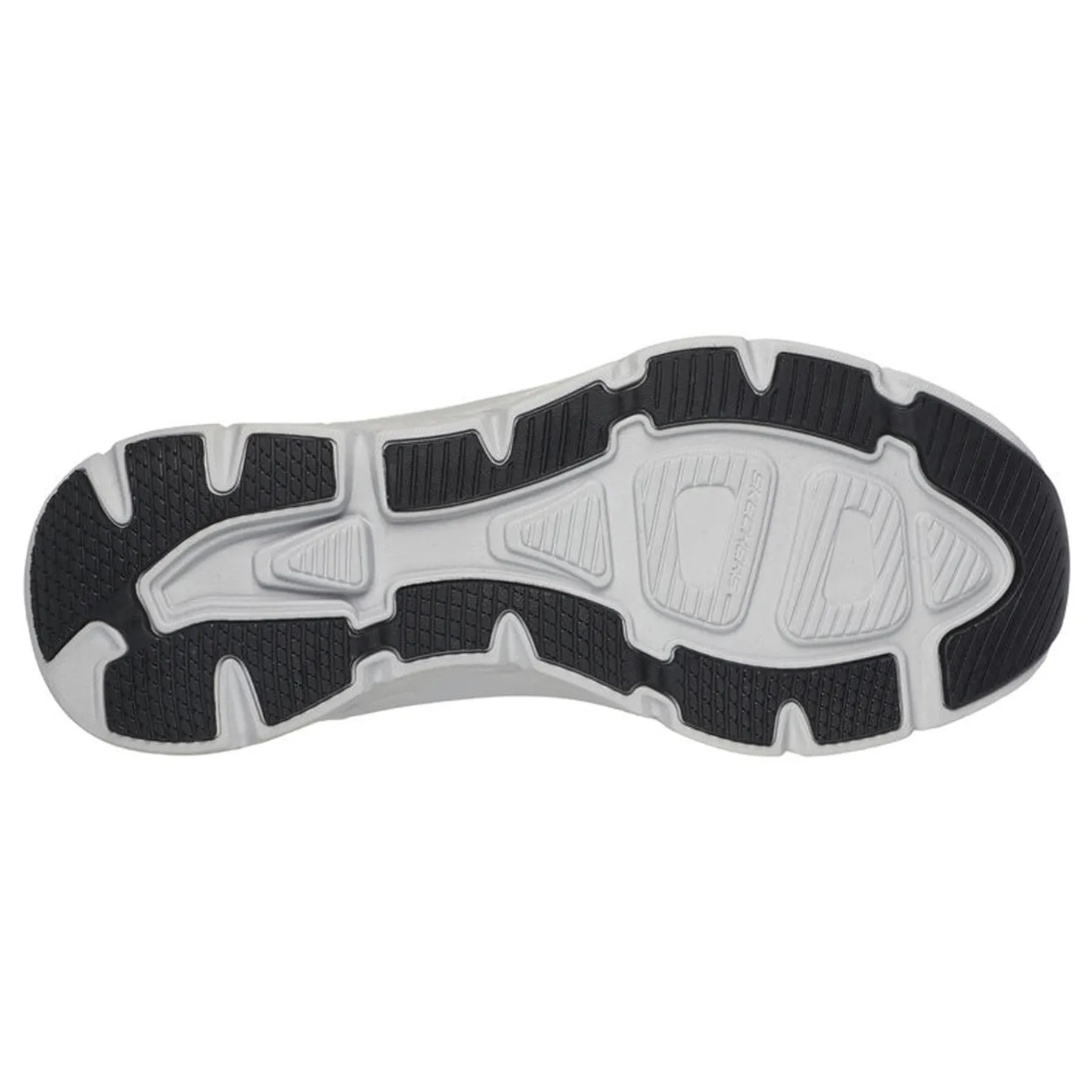 Sneakers & Athletics*Skechers Men's , Slip-ins Relaxed Fit: D'Lux Walker 2.0 - Rezinate Sneaker - Wide Width Black/Grey
