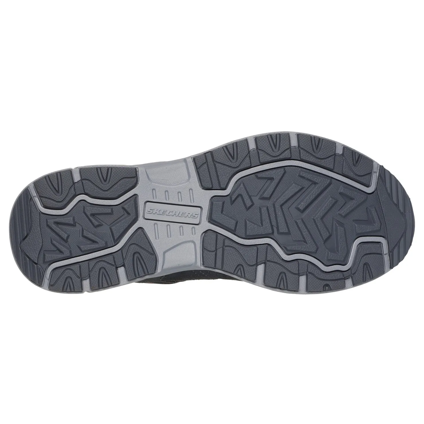 Sneakers & Athletics*Skechers Men's , Slip-ins Relaxed Fit: Oak Canyon - Consistent Winner Sneaker Grey/Orange