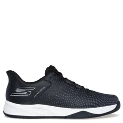 Court*Skechers Men's , Slip-ins Relaxed Fit: Viper Court Reload Pickleball Shoe Black/White