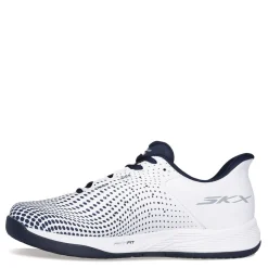 Court*Skechers Men's , Slip-ins Relaxed Fit: Viper Court Reload Pickleball Shoe White/Navy