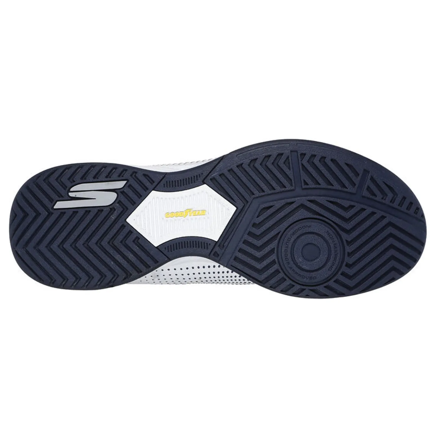 Court*Skechers Men's , Slip-ins Relaxed Fit: Viper Court Reload Pickleball Shoe White/Navy