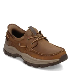 Loafers*Skechers Men's , Slip-ins RF: Knowlson - Shore Thing Slip-On Desert Leather