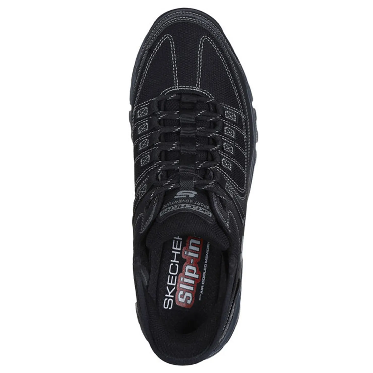 Slip-On Shoes*Skechers Men's , Slip-ins: Summits AT Hiking Shoe Black/Charcoal